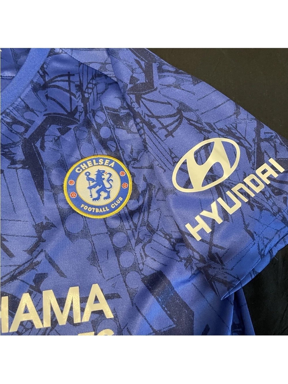 Nike Chelsea FC Home Jersey 2019/20 Blue Yokohama Tyres Football Shirt Size M - Picture 3 of 7